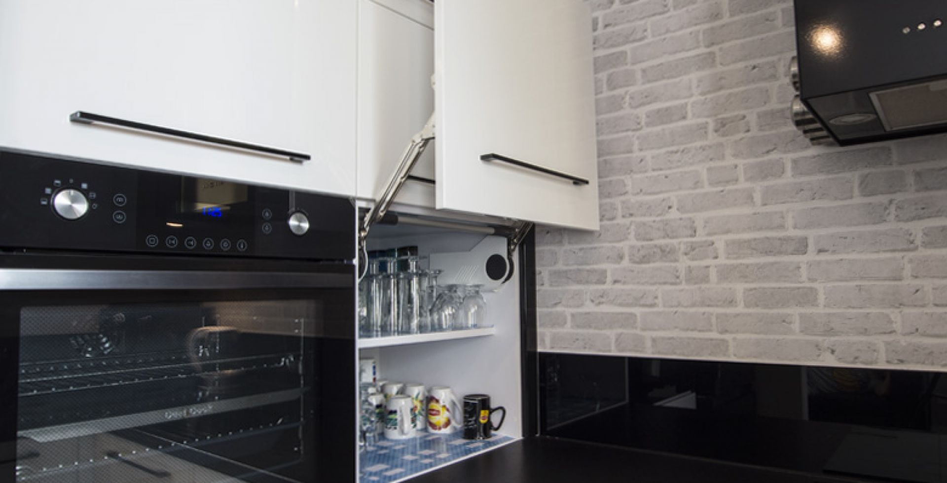 Hota decorative Quadro OR Black Matt - Negru Mat - Aranjament 7