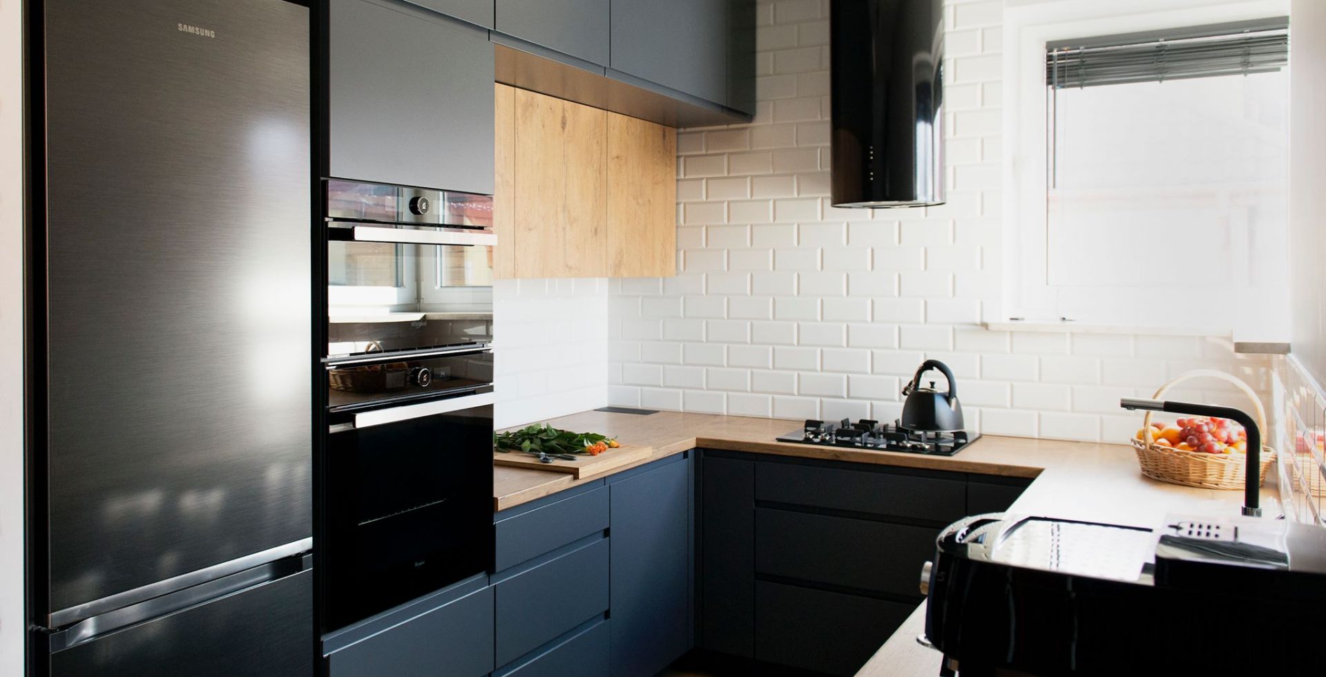 Hota decorative Cylindro OR Black Matt - Negru Mat - Aranjament 13