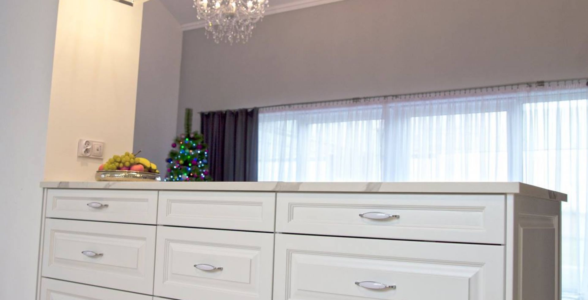 Hota De tavan Grand Super Slim White - Alb - Aranjament 11