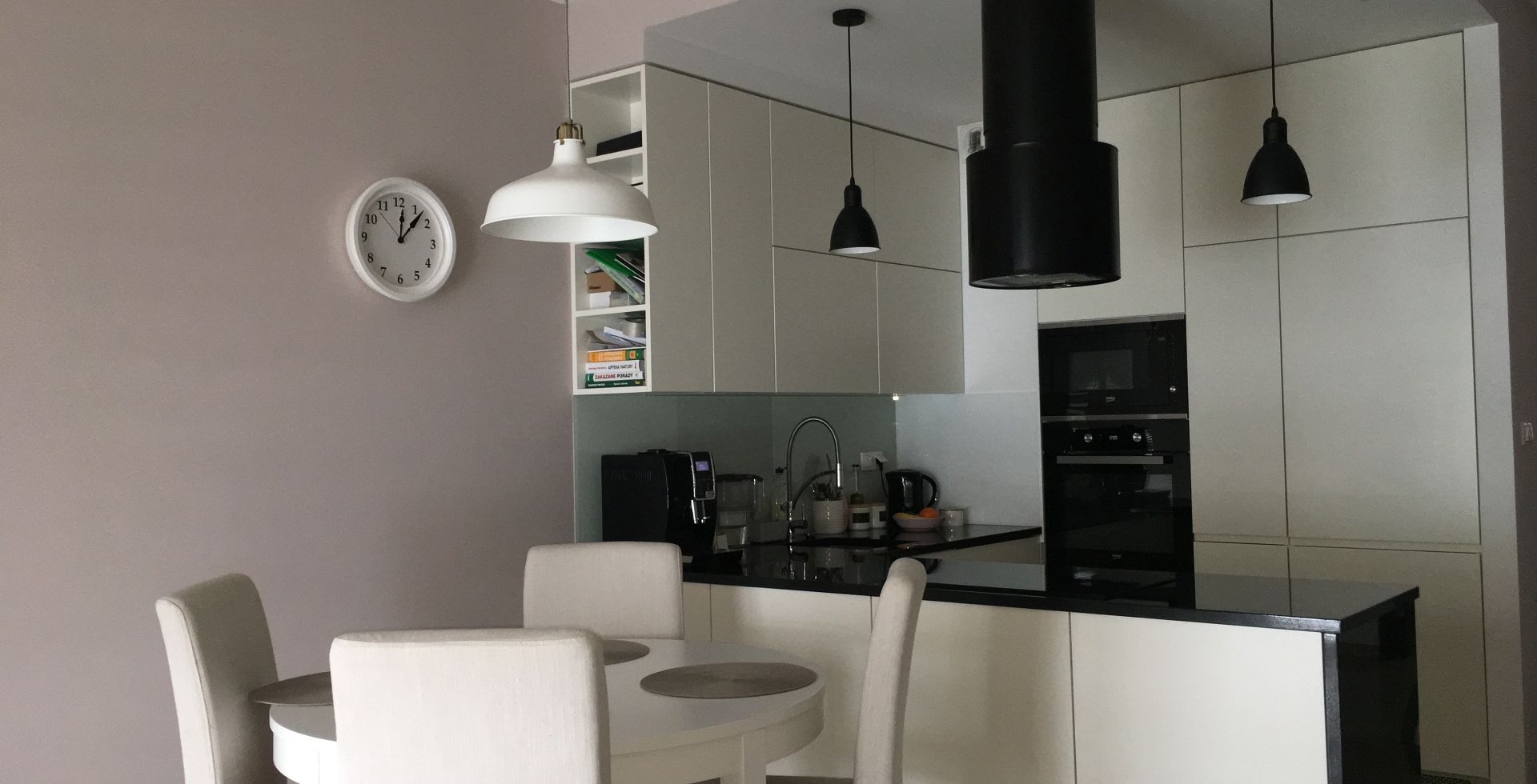 Hota insula Lorento Black Matt - Negru Mat - Aranjament 4