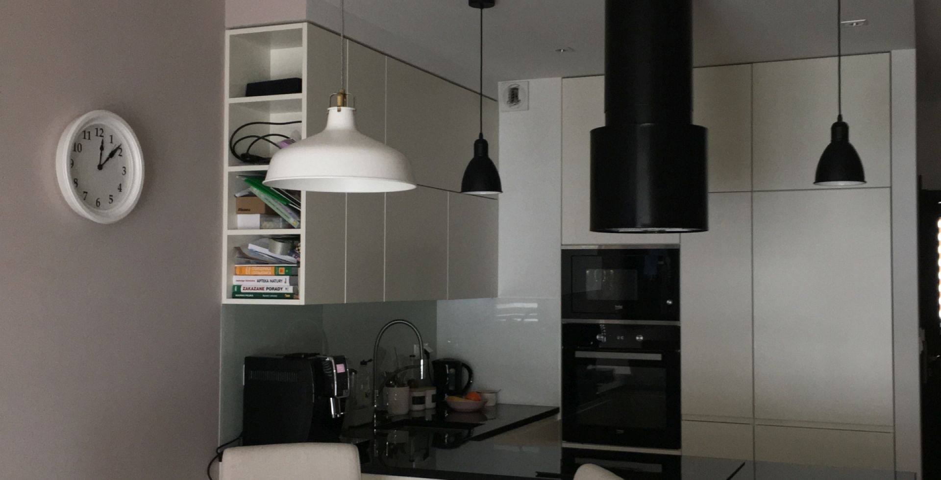 Hota insula Lorento Black Matt - Negru Mat - Aranjament 5