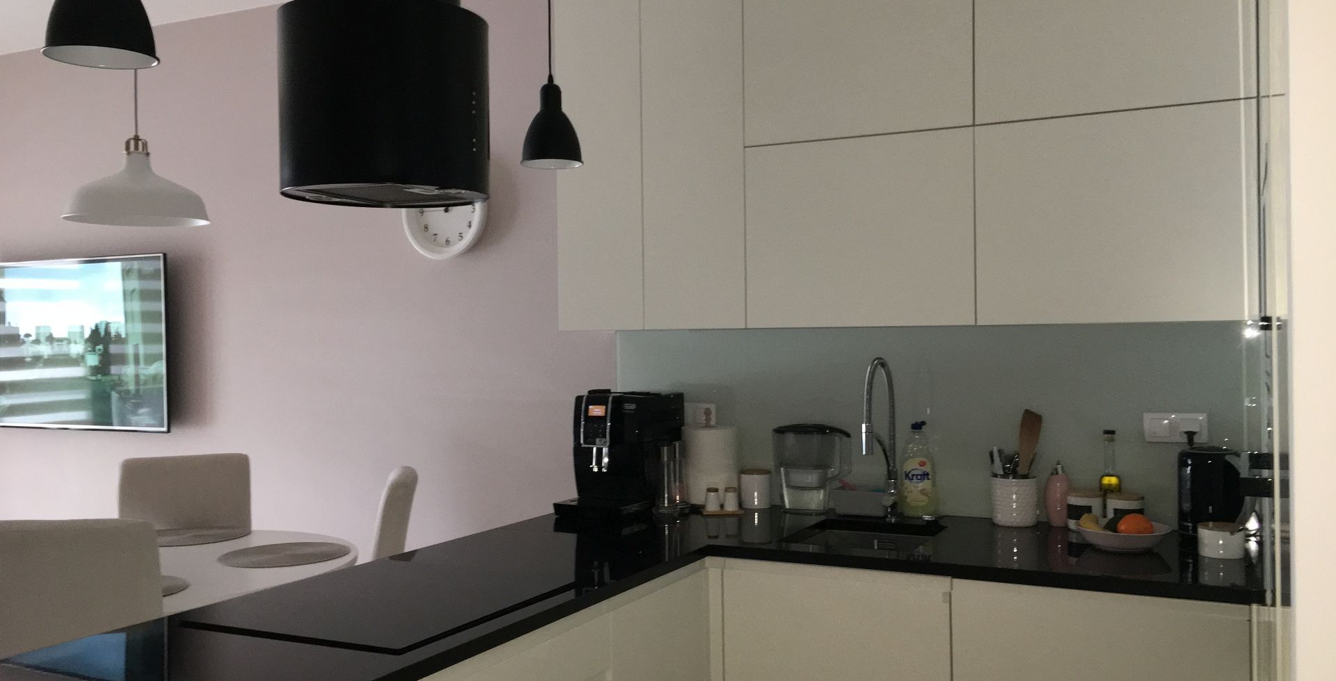 Hota insula Lorento Black Matt - Negru Mat - Aranjament 7