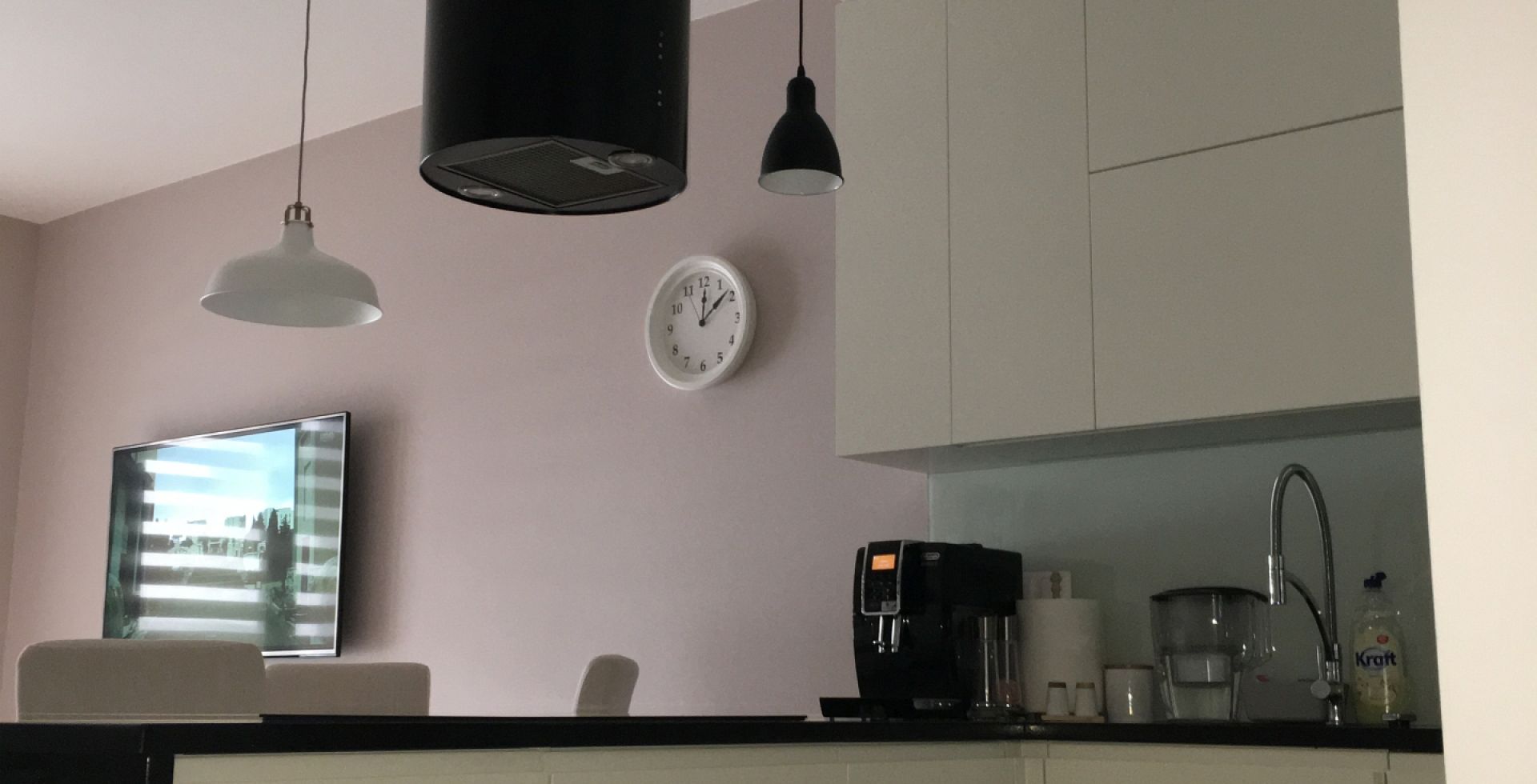 Hota insula Lorento Black Matt - Negru Mat - Aranjament 9