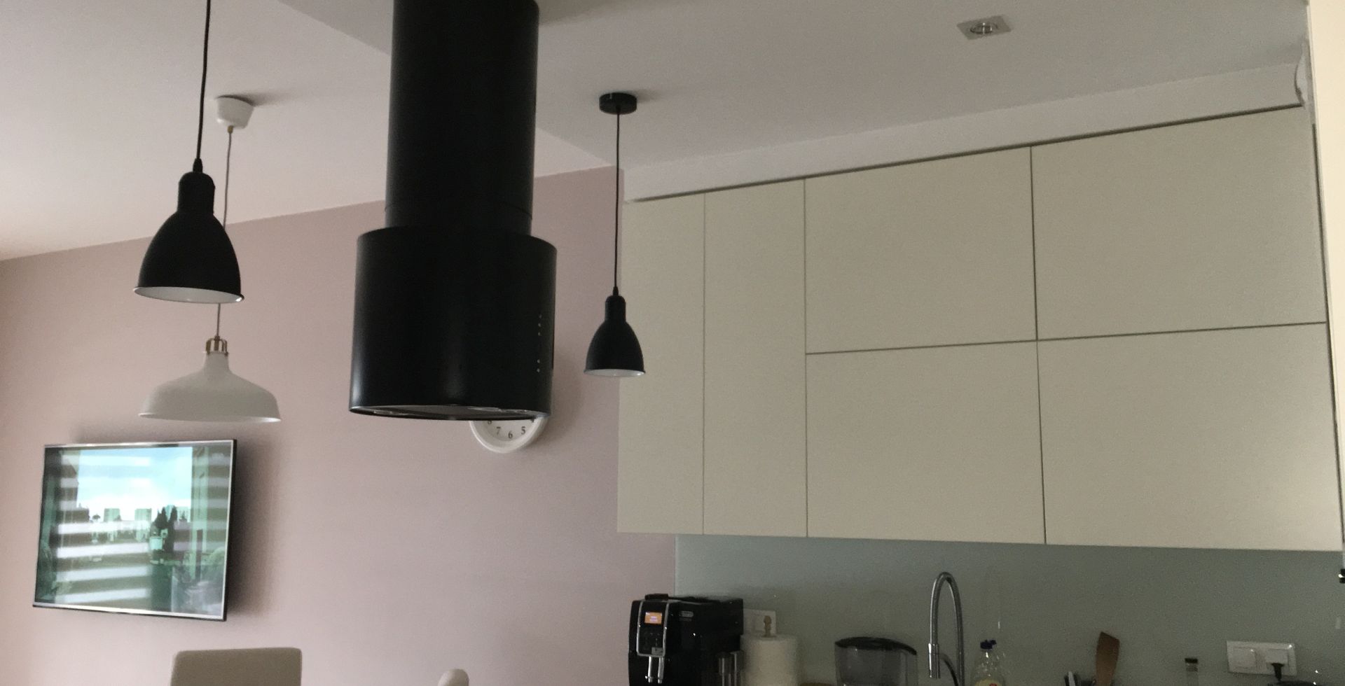 Hota insula Lorento Black Matt - Negru Mat - Aranjament 10