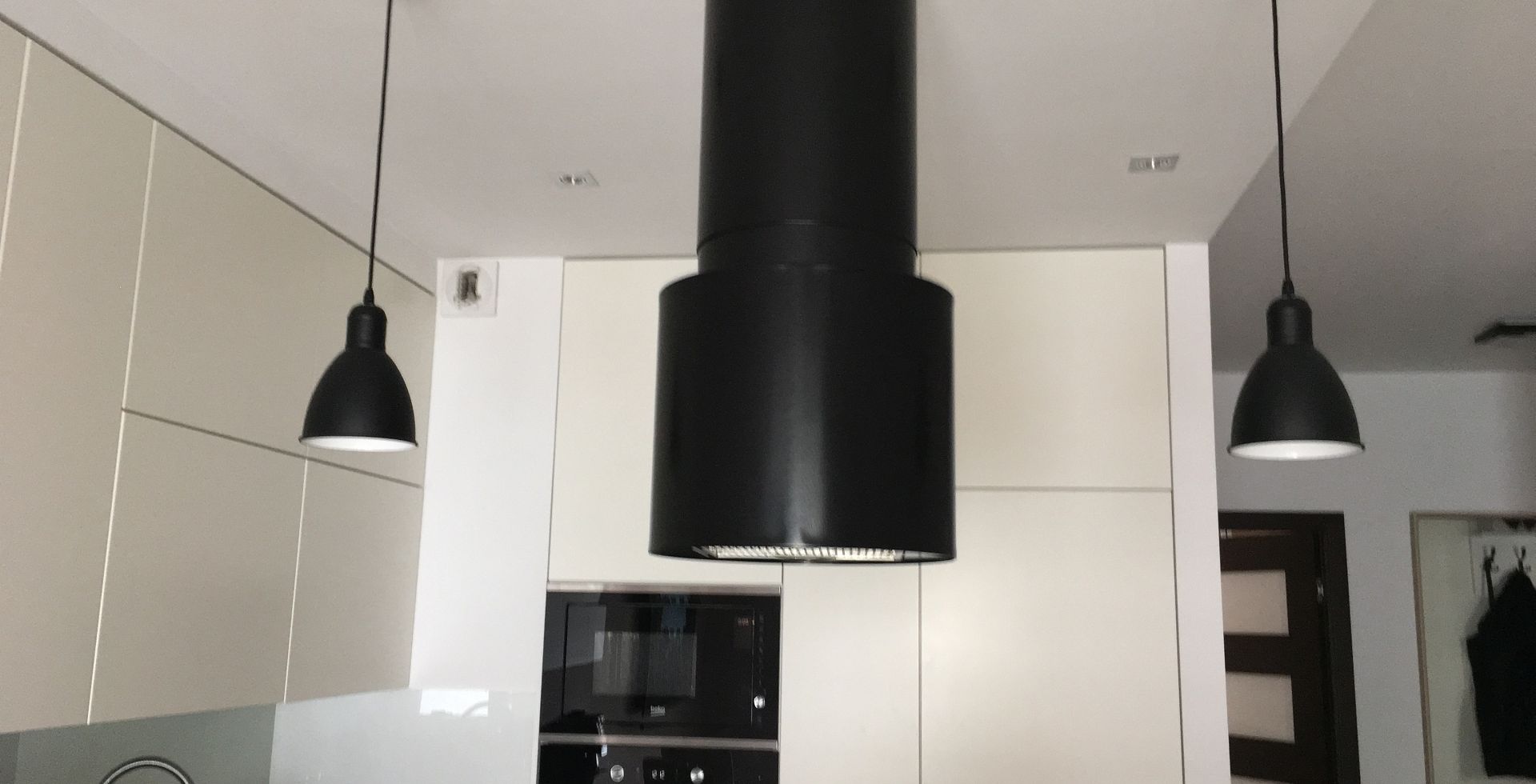 Hota insula Lorento Black Matt - Negru Mat - Aranjament 8