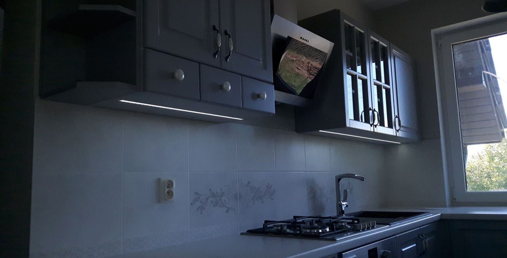 Hota decorative Dynamic Inox - INOX - Aranjament 2