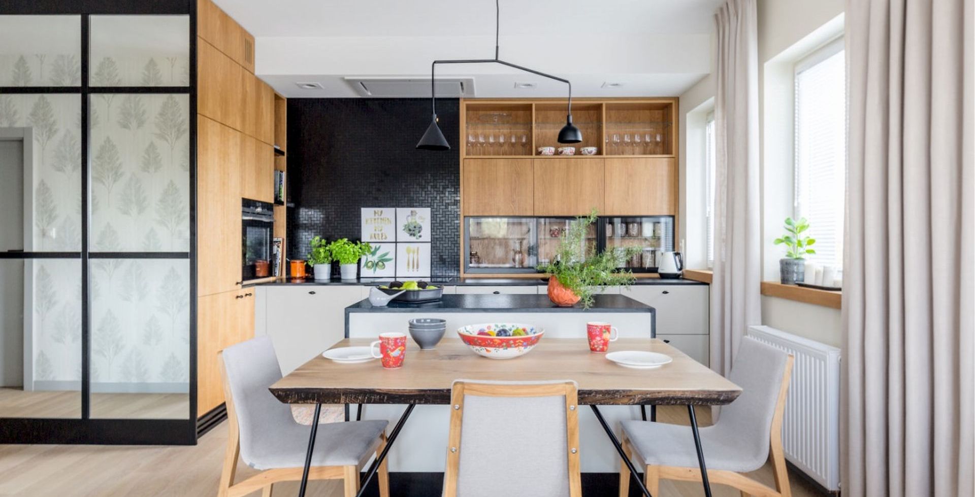 Hota De tavan Grand Super Slim White - Alb - Aranjament 12