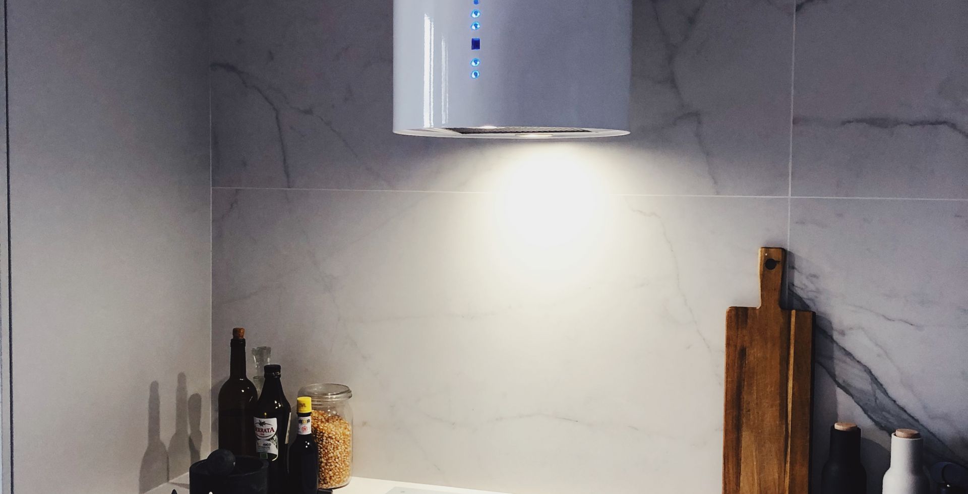 Hota decorative Cylindro OR White Matt - Alb Mat - Aranjament 16