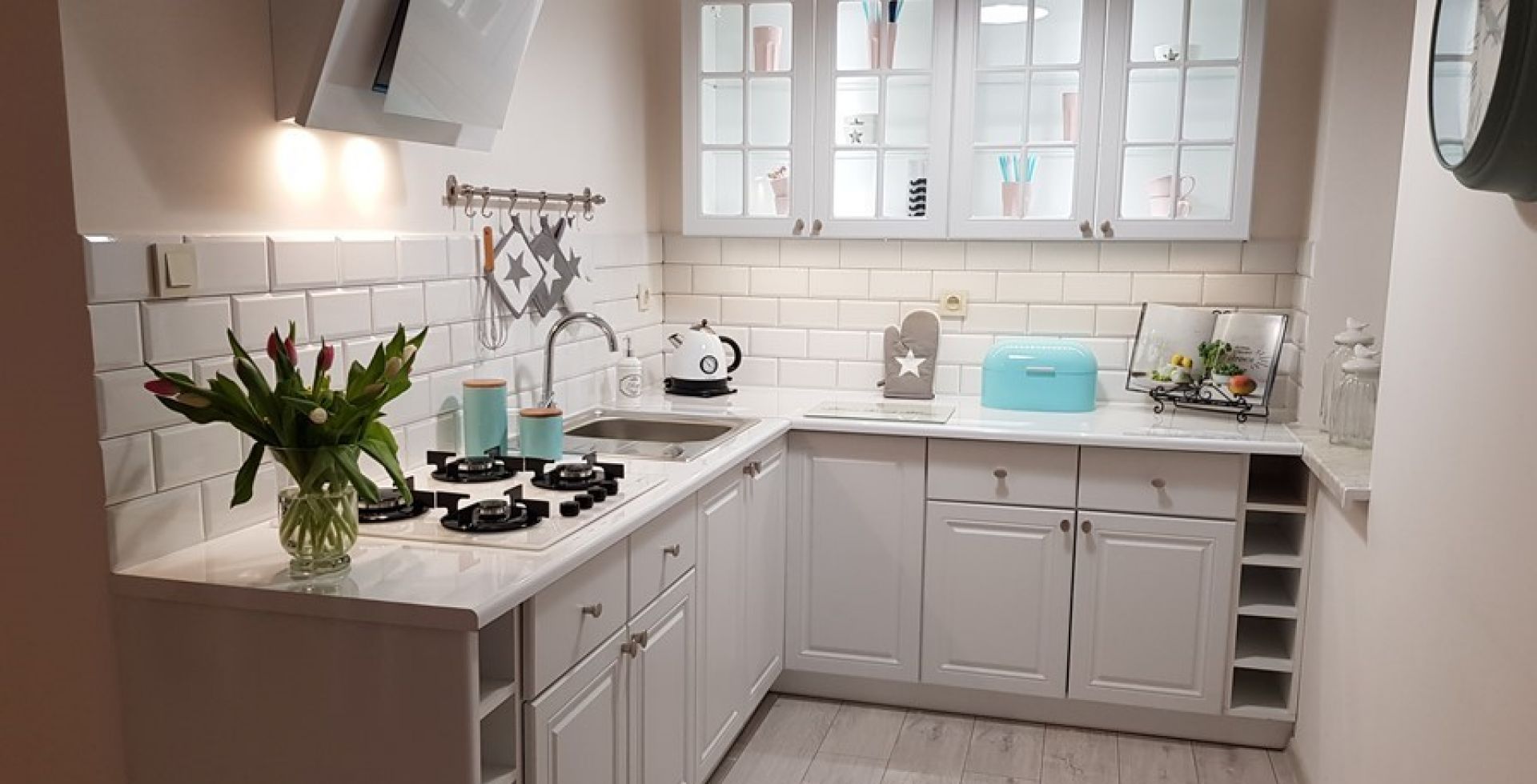 Hota decorative Dynamic White - Alb - Aranjament 4