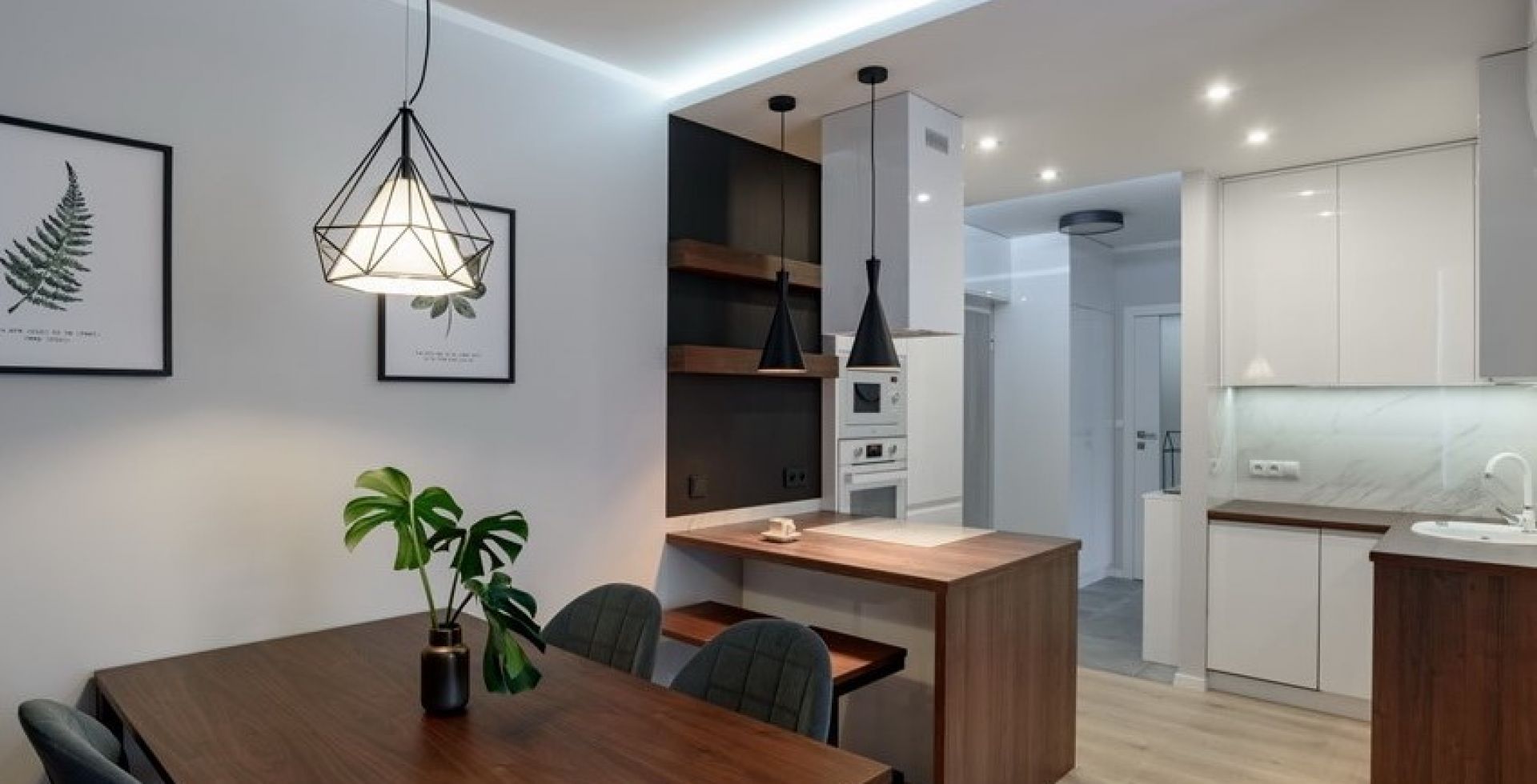 Hota insula Quadro White - Alb - Aranjament 2