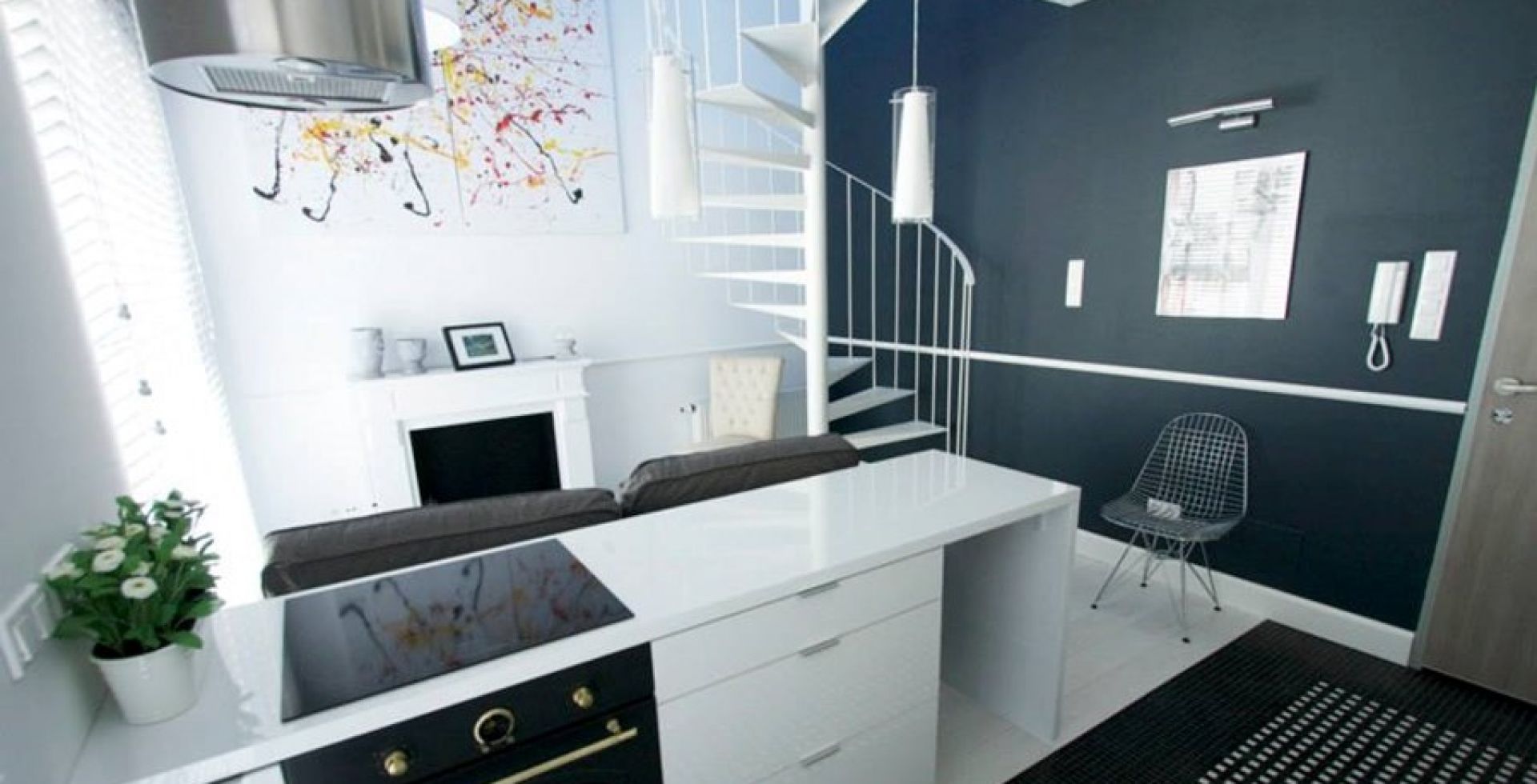 Hota insula Cylindro Inox - INOX - Aranjament 5