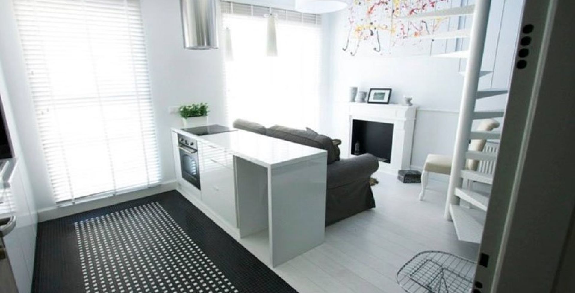 Hota insula Cylindro Inox - INOX - Aranjament 4