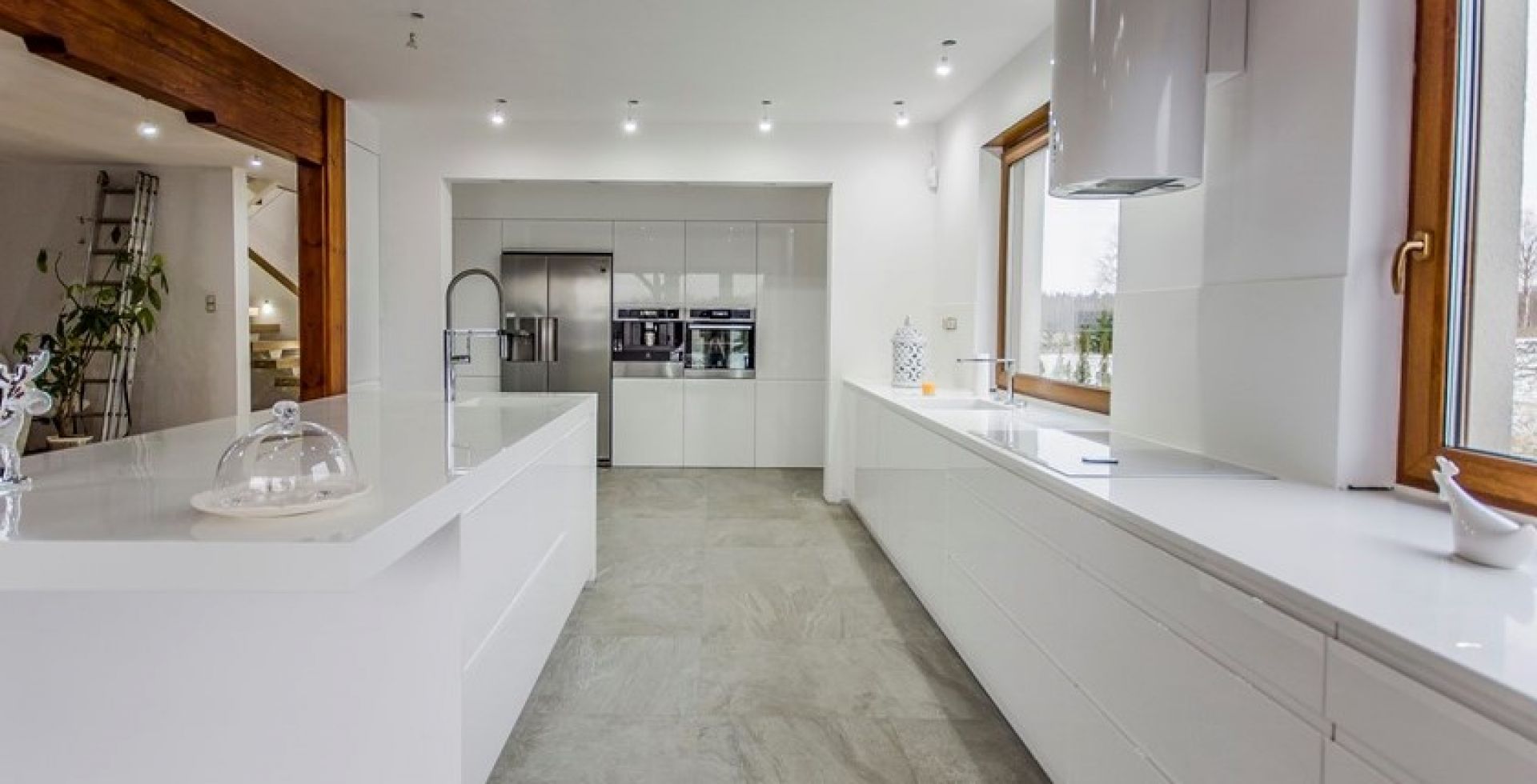 Hota decorative Cylindro OR White Matt - Alb Mat - Aranjament 8