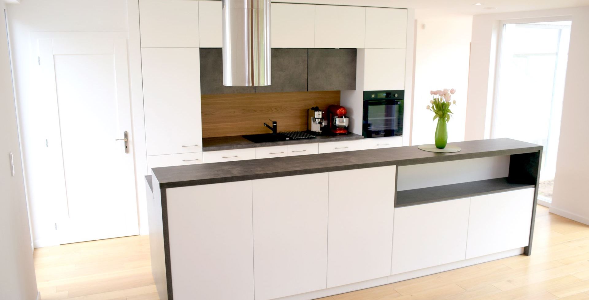 Hota insula Cylindro Inox - INOX - Aranjament 7