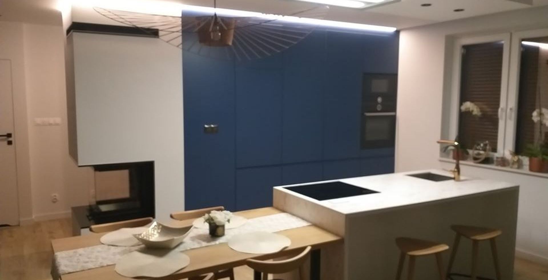 Hota De tavan Grand Super Slim White - Alb - Aranjament 16