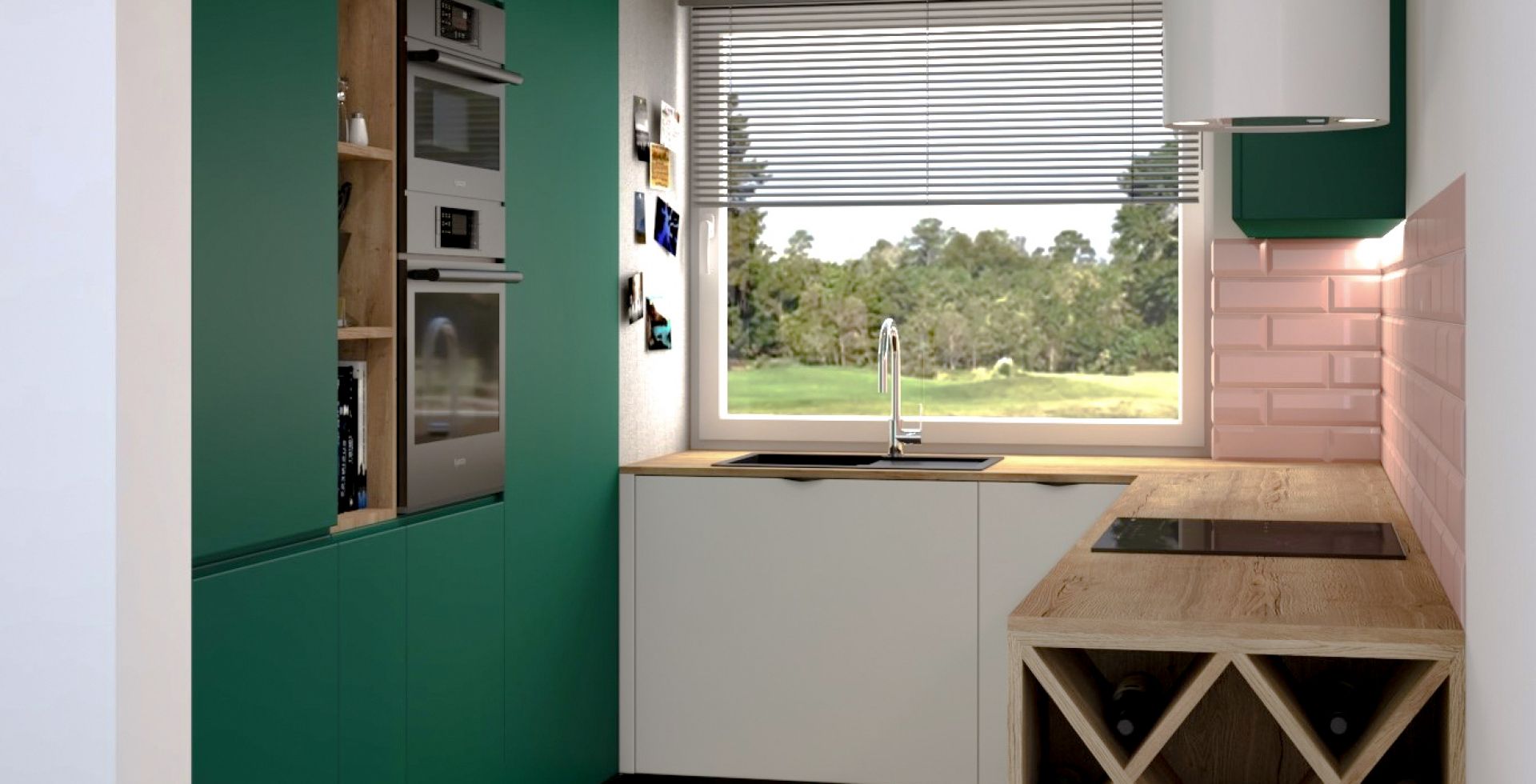 Hota decorative Cylindro OR White Matt - Alb Mat - Aranjament 9