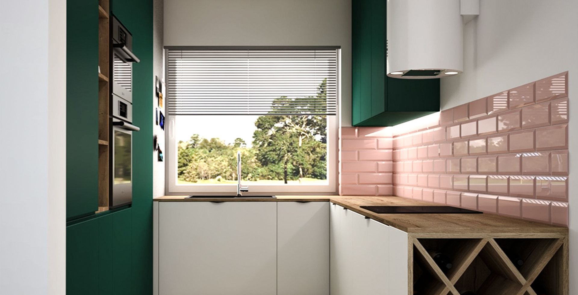 Hota decorative Cylindro OR White Matt - Alb Mat - Aranjament 10