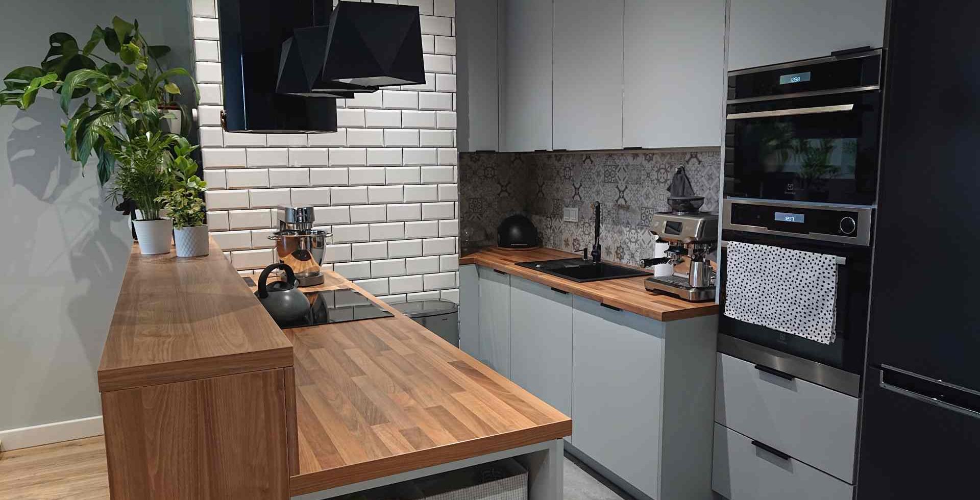 Hota insula Viva Black Matt - Negru Mat - Aranjament 5