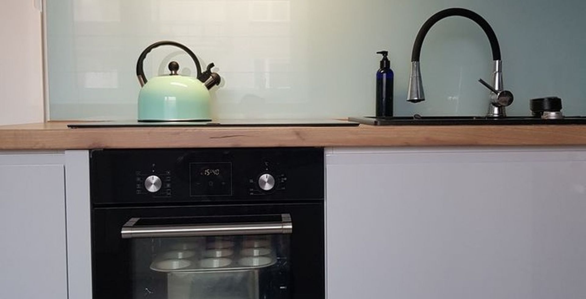 Hota Incorporabile Lando Glass White - Alb - Aranjament 38