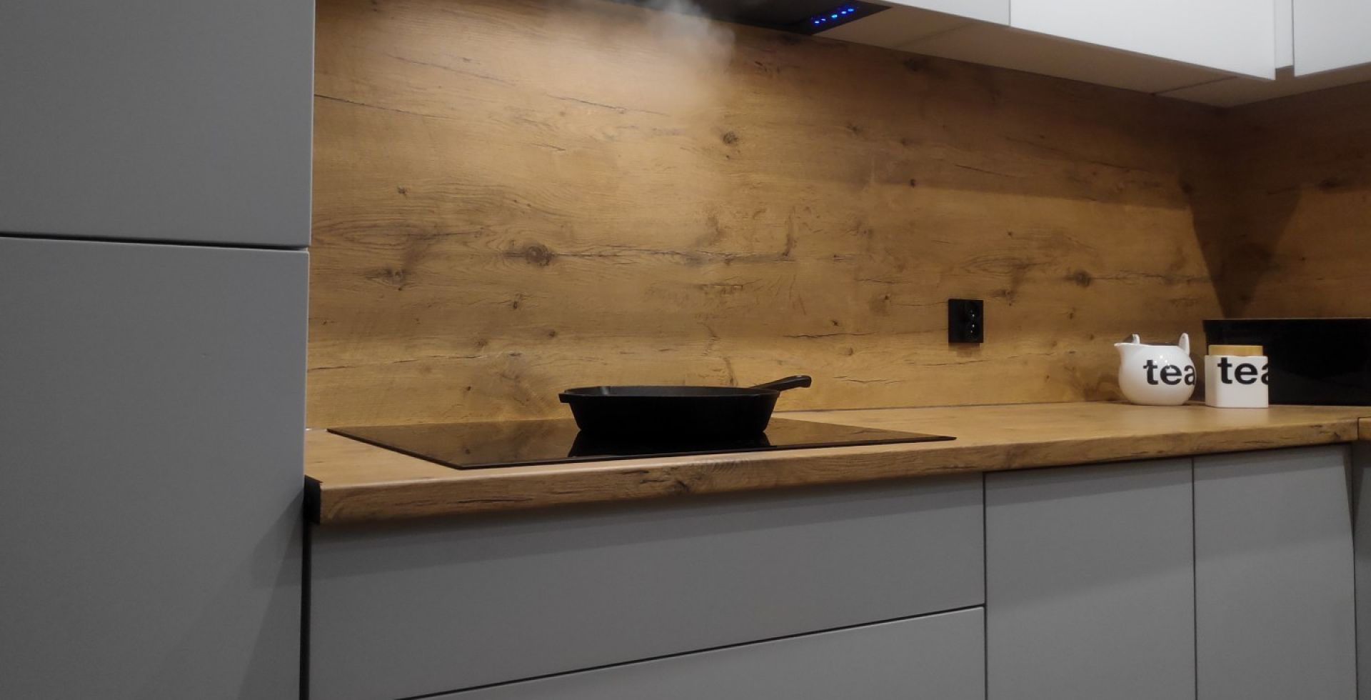 Hota Incorporabile Lando Glass Black - Negru - Aranjament