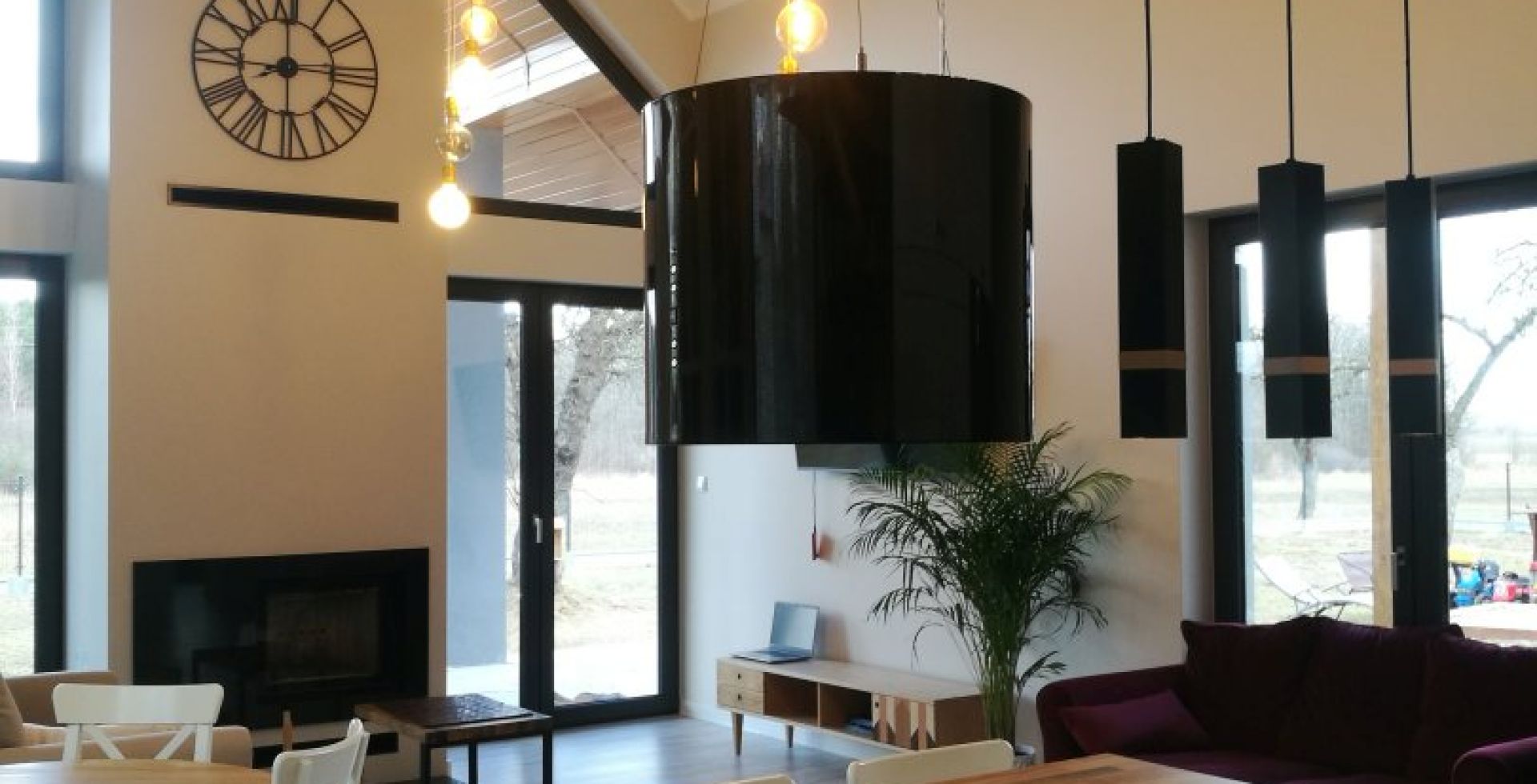 Hota insula Galaxy Black Matt - Negru Mat - Aranjament 4