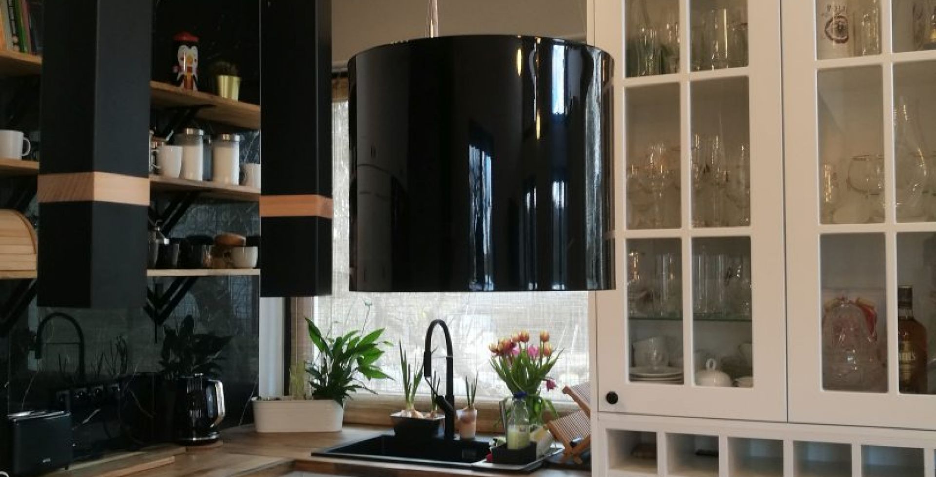 Hota insula Galaxy Black Matt - Negru Mat - Aranjament 6