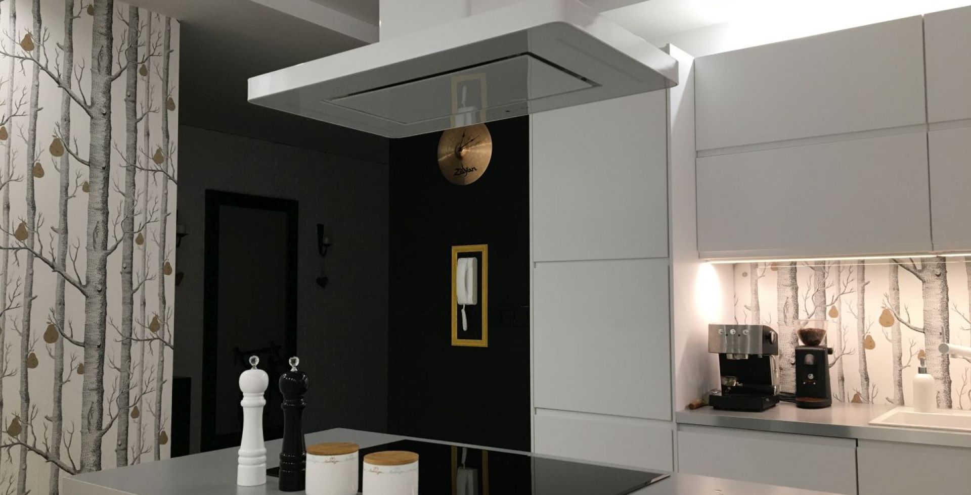 Hota insula Decor Island White - Alb - Aranjament 6