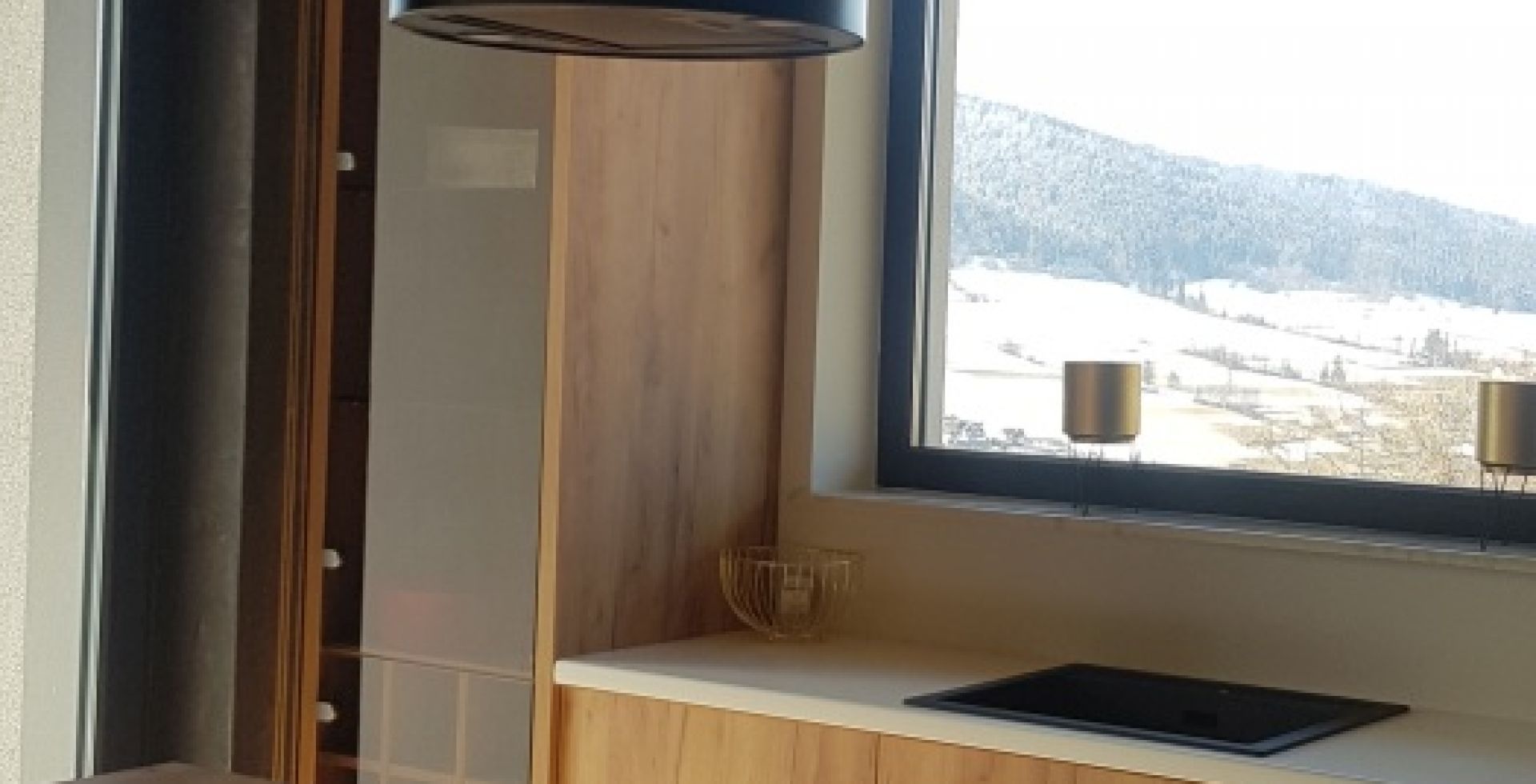 Hota insula Cylindro Eco Black Matt - Negru Mat - Aranjament 13