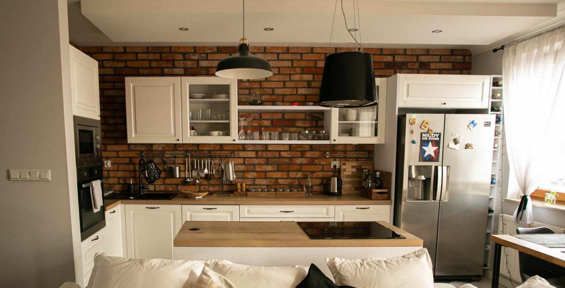 Hota insula Ameris Black Matt - Negru Mat - Aranjament 14