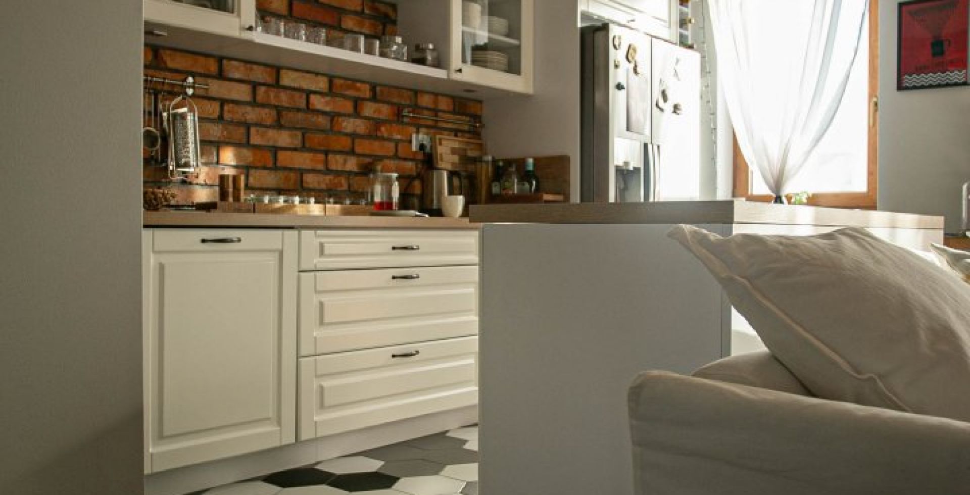 Hota insula Ameris Black Matt - Negru Mat - Aranjament 13