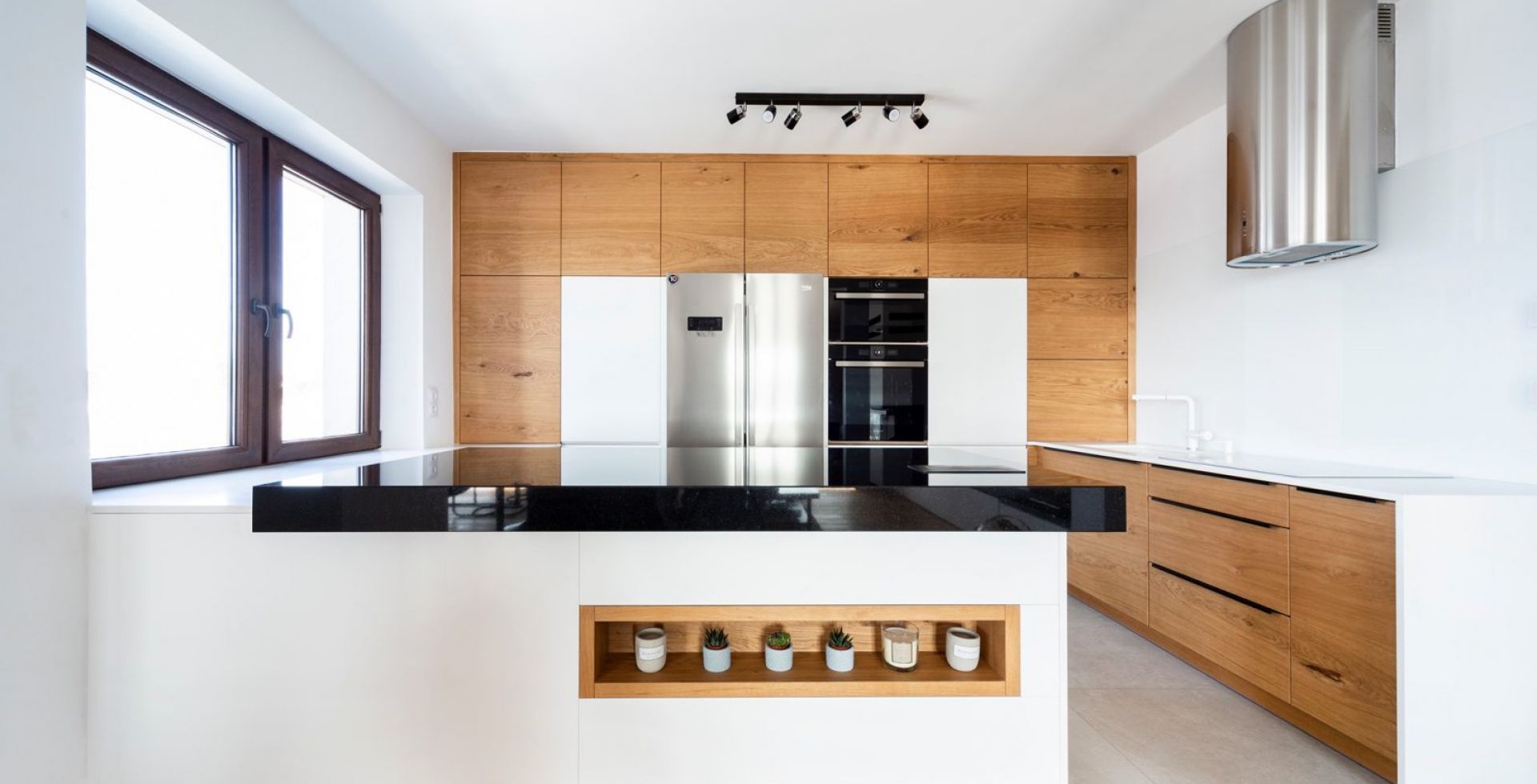 Hota decorative Cylindro OR Inox - INOX - Aranjament 4