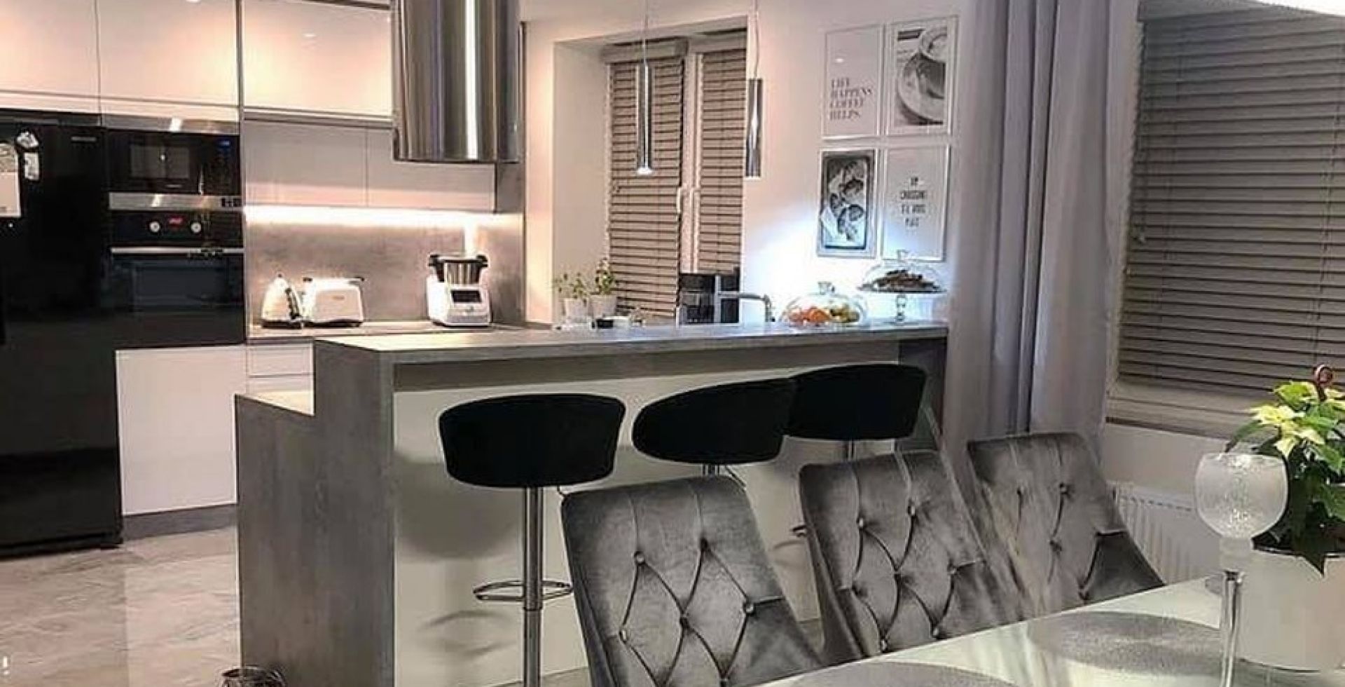 Hota insula Cylindro Inox - INOX - Aranjament 23