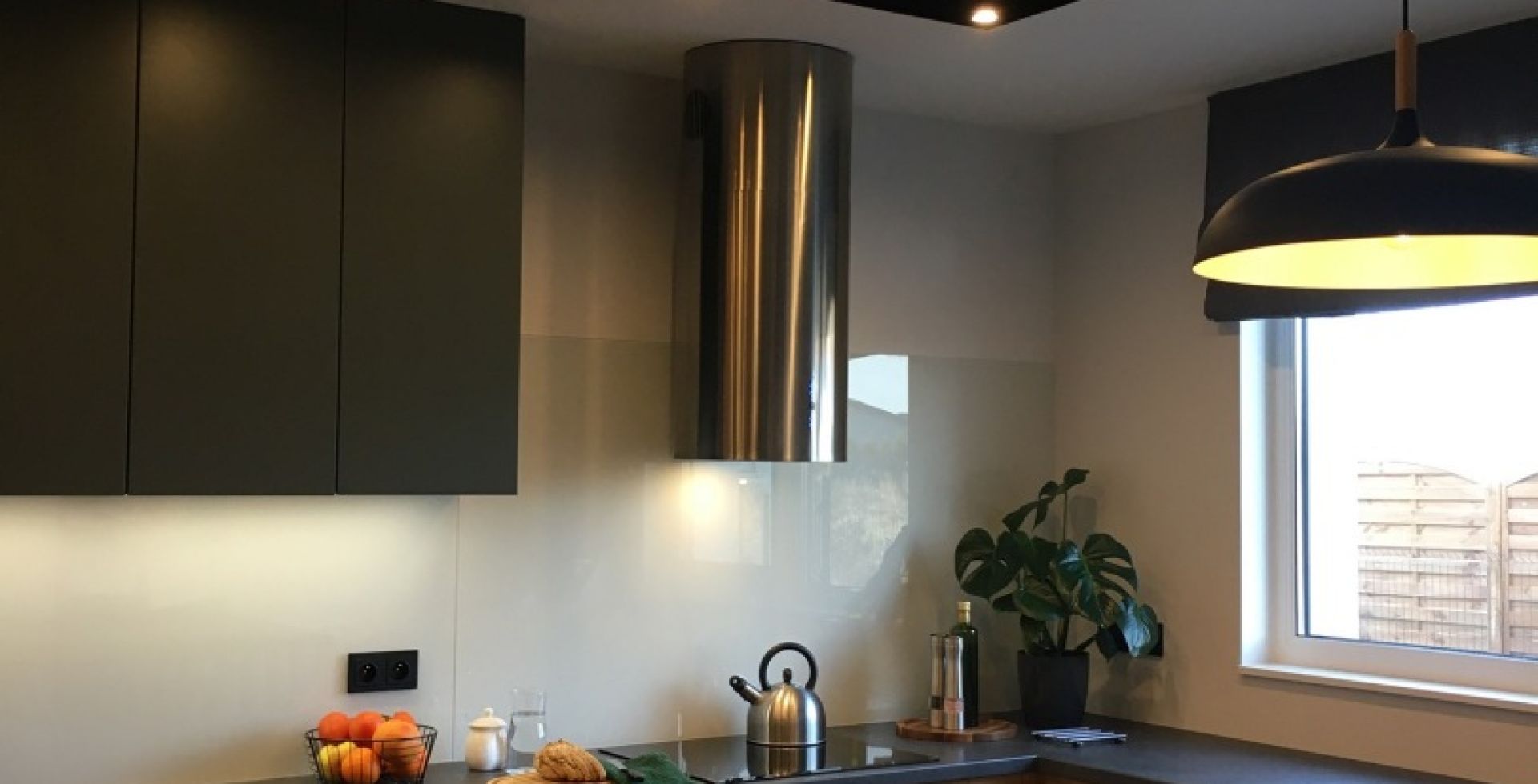 Hota insula Cylindro Inox - INOX - Aranjament 25