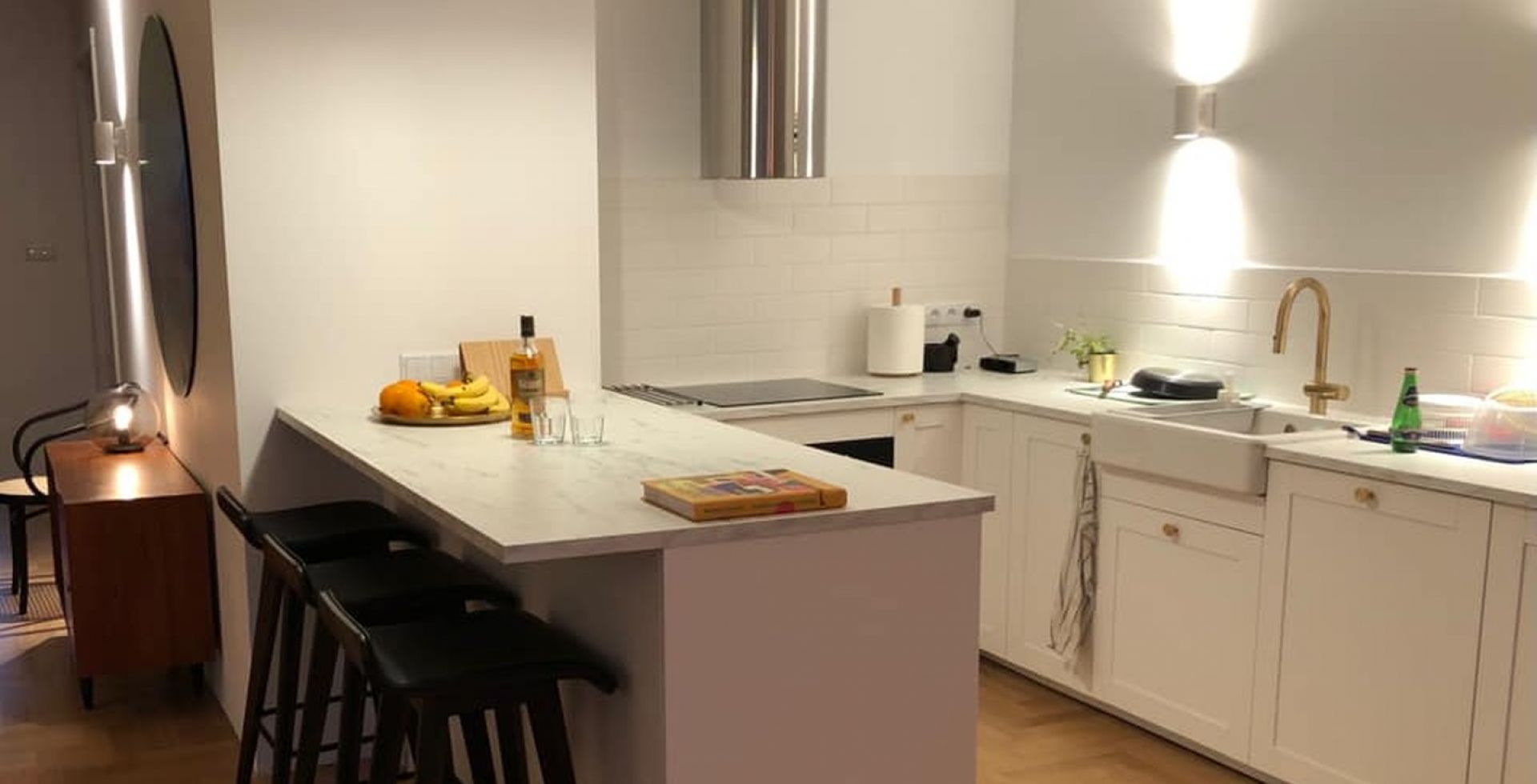 Hota insula Cylindro Inox - INOX - Aranjament 26