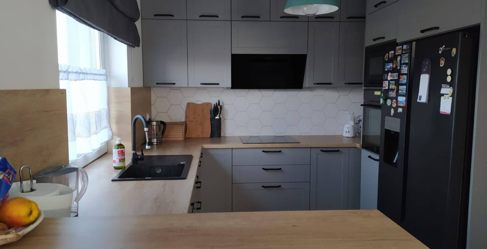 Hota decorative Dynamic Black - Negru Mat - Aranjament 24