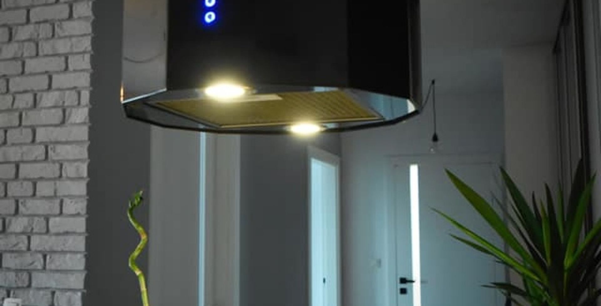 Hota insula Viva Black Matt - Negru Mat - Aranjament 9