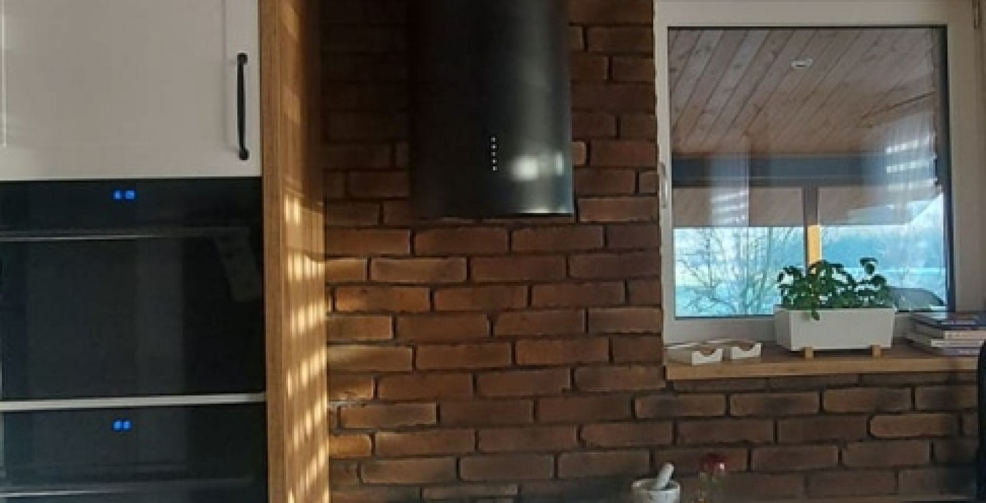 Hota insula Cylindro Eco Black Matt - Negru Mat - Aranjament 4