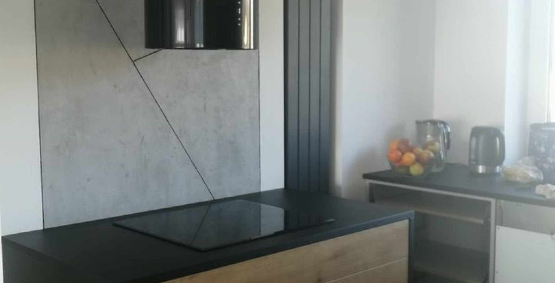 Hota decorative Cylindro OR Black Matt - Negru Mat - Aranjament 26