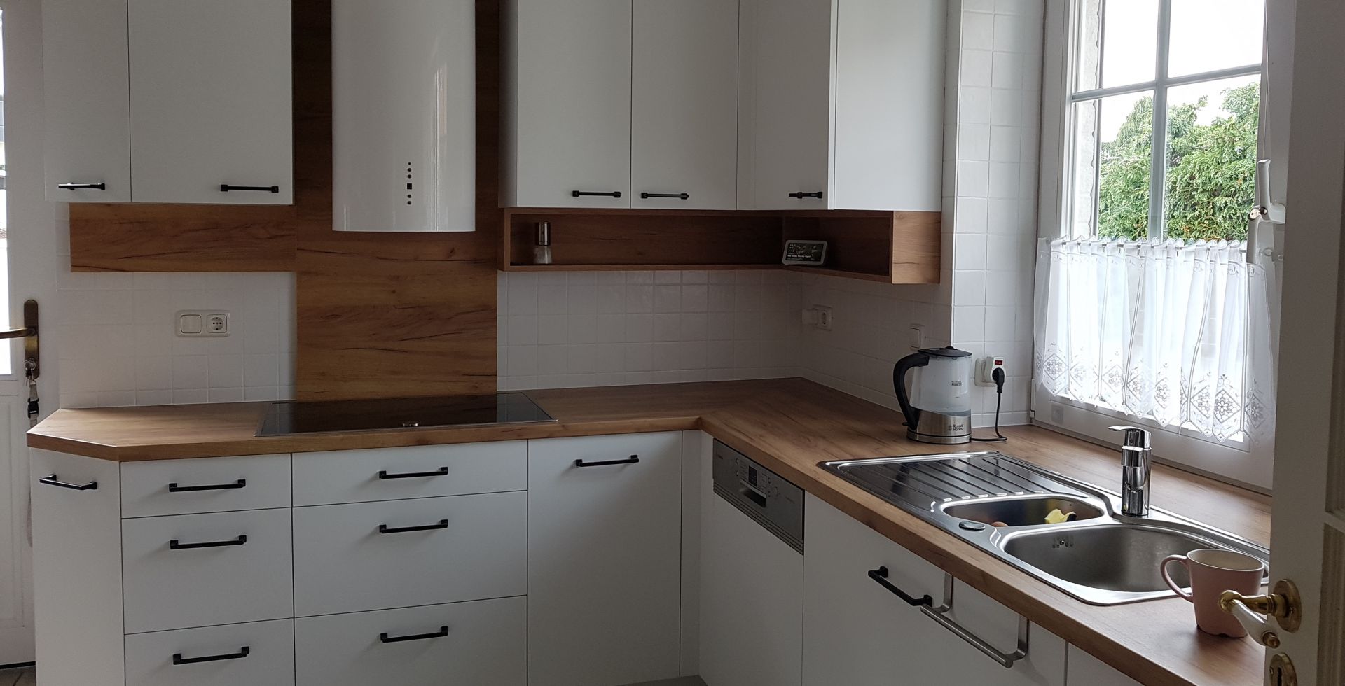 Hota decorative Cylindro OR White Matt - Alb Mat - Aranjament 24