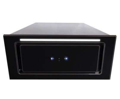 Hota Incorporabile Lando Glass Black Gesture Control - Negru - 56,4 cm / 86,4 cm