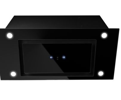 Hota Incorporabile Marino Black Gesture Control - Negru - 59,5 cm