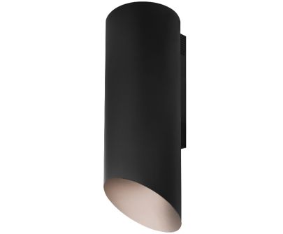 Hota decorative Hiro OR Color Black-Kashmir - Negru Mat/Cașmir - 40 cm