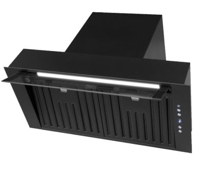 Hota Incorporabile Prato Black Matt - Negru Mat - 59,5 cm / 89,5 cm