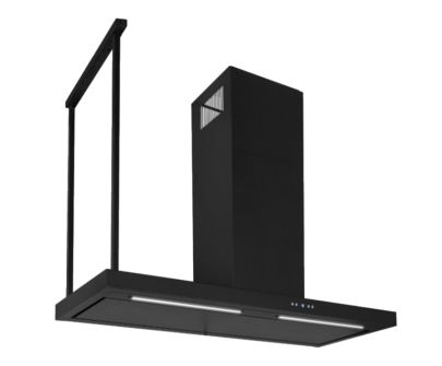 Hota decorative Metropolis OR Black Matt - Negru Mat - 120 cm / 150 cm