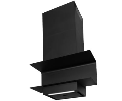 Hota decorative C-Shelf Black-Black - Negru Mat - 60 cm / 80 cm