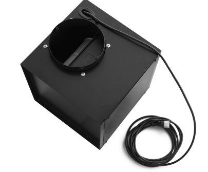 Sistem de turbine pentru exterior Nortberg Bucătărie Liniștită (locația în interiorul clădirii) - Negru Mat