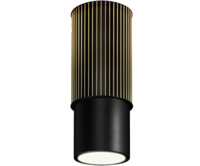 Hota insula Voliera N3 Black-Gold Gesture Control - Negru Mat - 44,5 cm