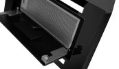 Lando Glass 2Strips Gesture Control Black