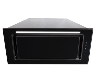 Hota Incorporabile Lando Glass Black - Negru - 56,4 cm / 86,4 cm