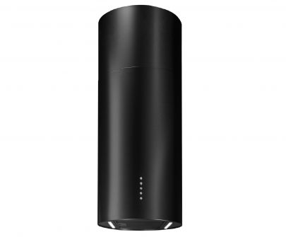Hota insula Cylindro Eco 2STRIPS Black Matt - Negru Mat - 40 cm